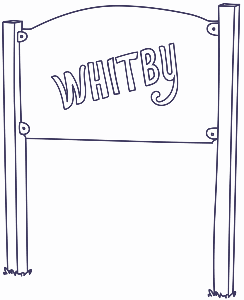 WHITBY SIGN
